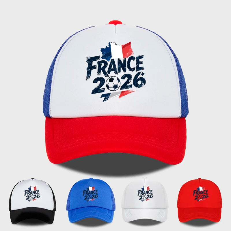 Casquette Trucker Supporter France · Filet Tricolore
