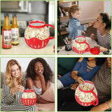 Popote Pop-Corn Verre Micro-Ondes — accessoire supporter équipe de France