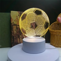 Veilleuse LED Ballon Football — accessoire supporter équipe de France