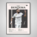 Canvas Légende Football Grand Format — accessoire supporter équipe de France