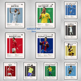 Canvas Légende Football Grand Format — supporter France