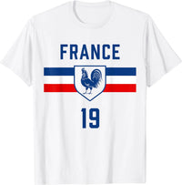 T-shirt coq France collector coton supporter équipe de France — vue 16