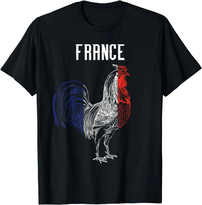 T-shirt coq France collector coton supporter équipe de France — vue 19