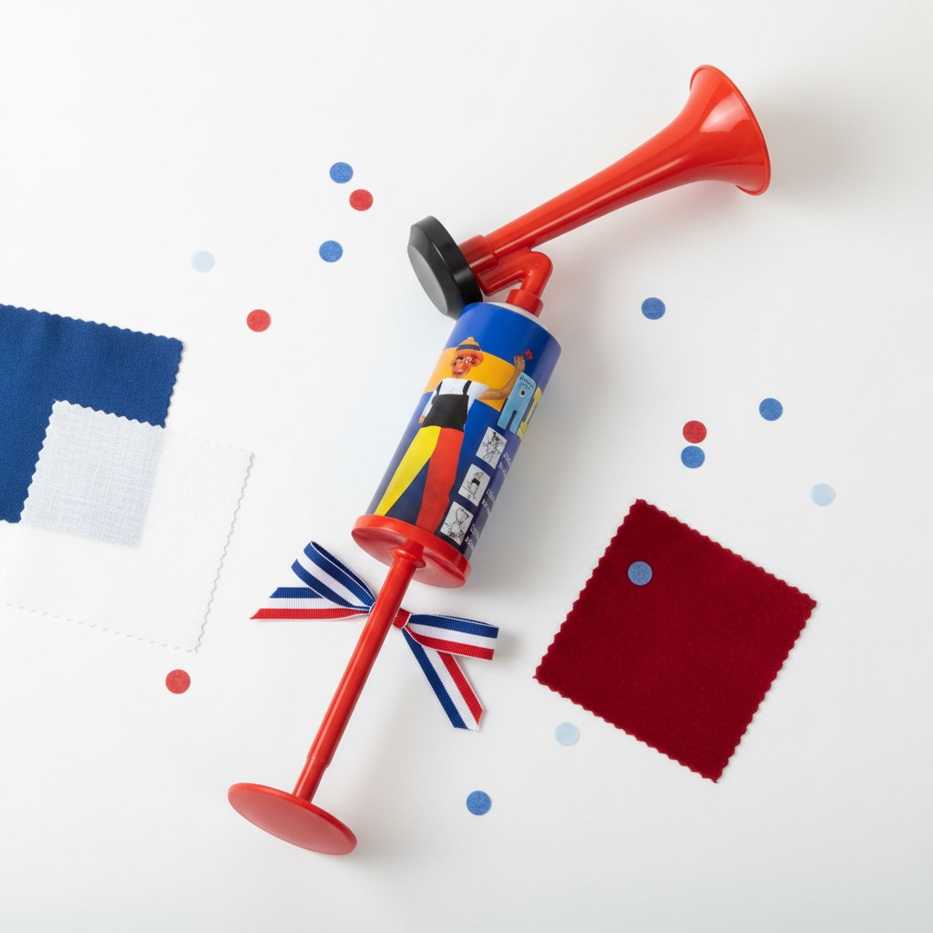 Corne de Supporter France · Accessoire Ambiance Match