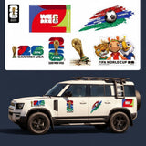 Sticker Voiture Football · Décoration Supporter