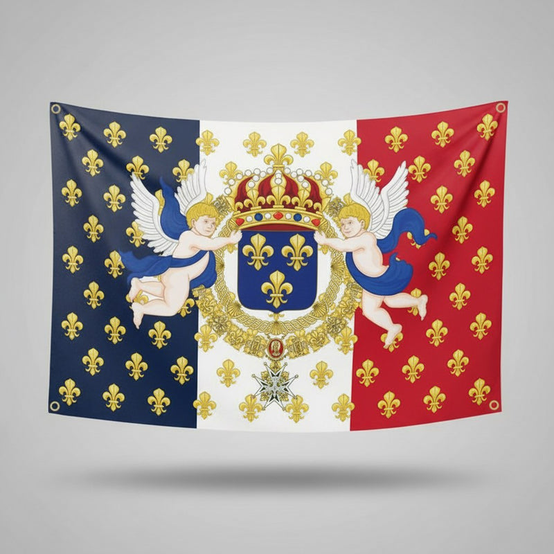 Drapeau France Royal Napoléon · Décoration Tricolore