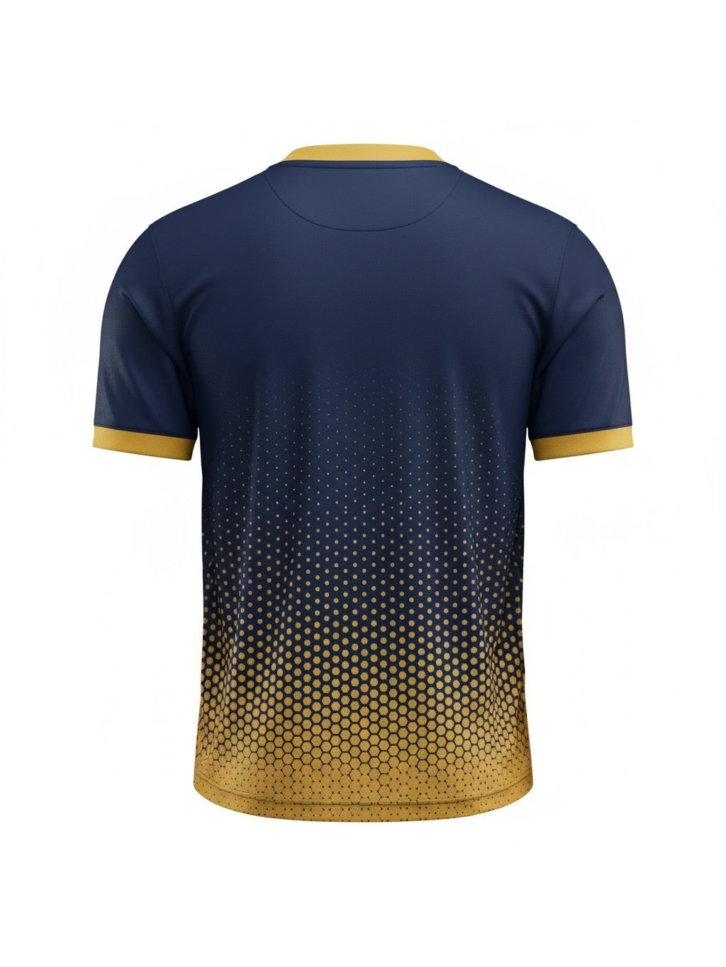 Maillot France Gold - vue dos flat