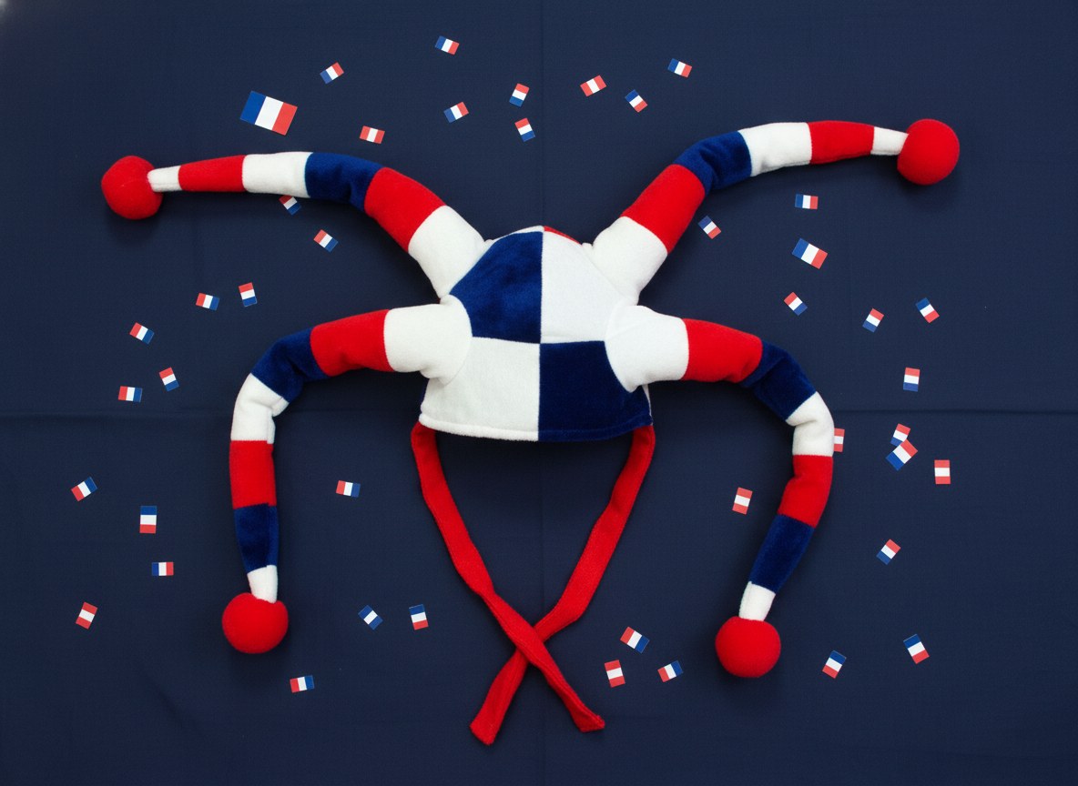 Chapeau Clown Football · Accessoire Supporter France