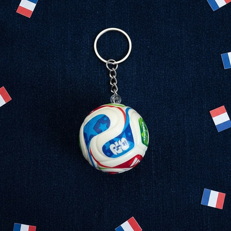 Porte-Clés Ballon de Football · Accessoire Supporter
