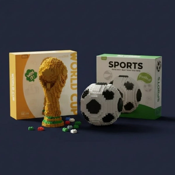 Mini Trophée Briques Football · Collector Supporter