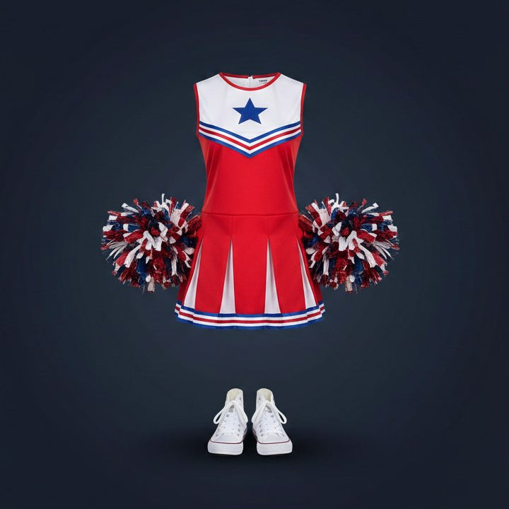 Déguisement Cheerleader · Accessoire Soirée Adulte