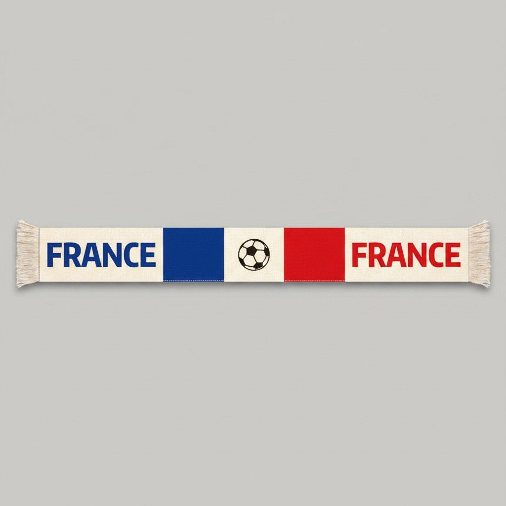 Écharpe Supporter France · Football Tricolore