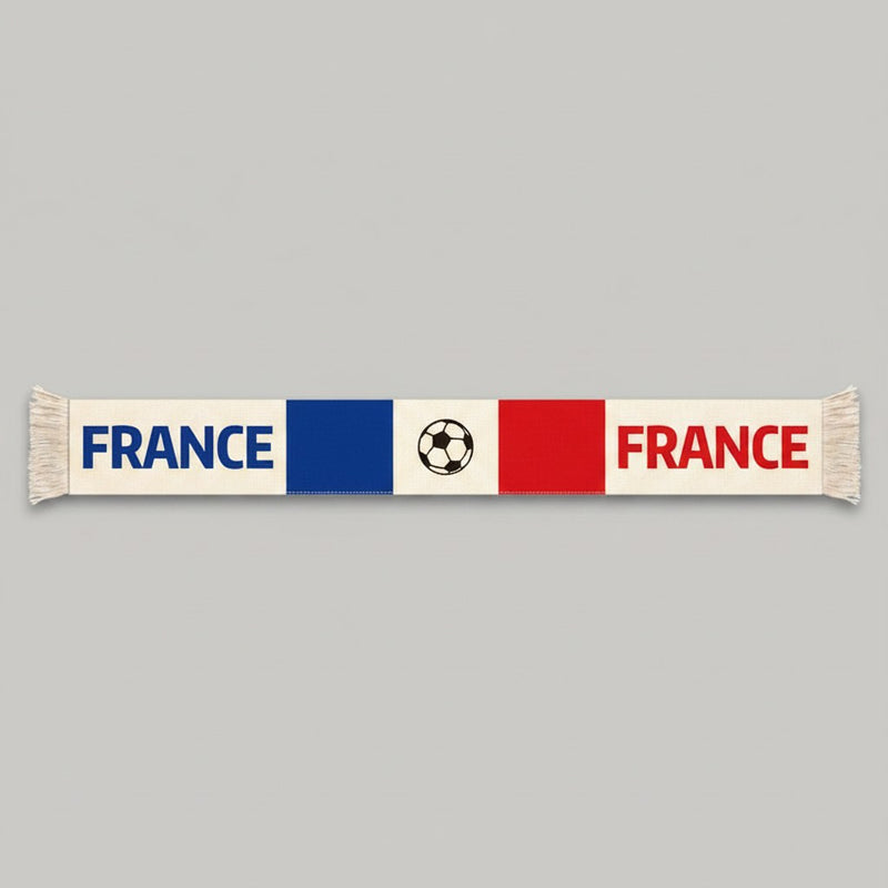 Écharpe Supporter France · Football Tricolore