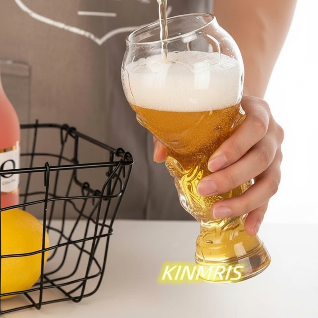 Chope à Bière Trophée Football · 500 ml