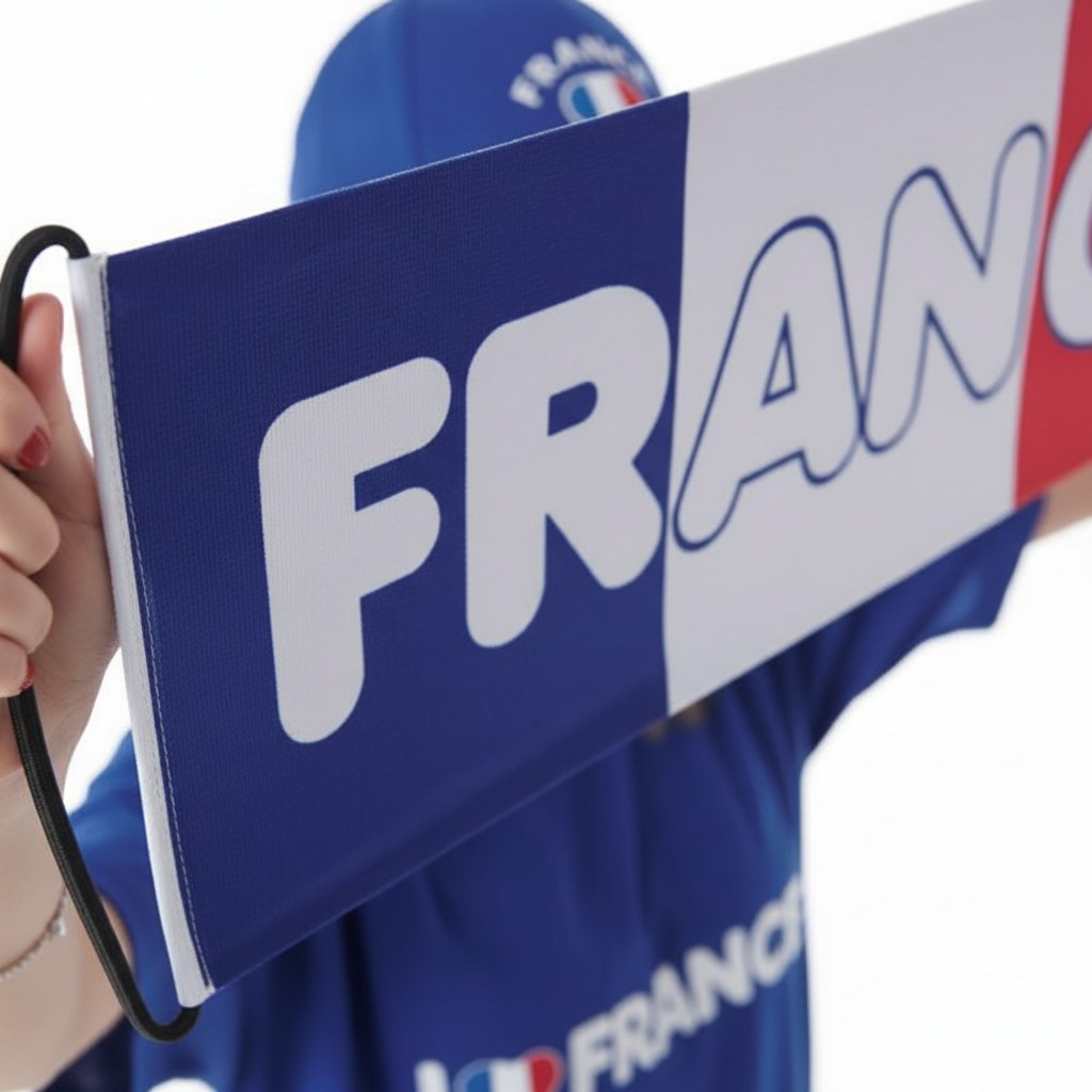 Bannière Supporter France · Décoration Tricolore