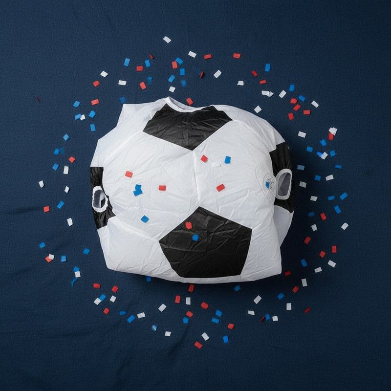 Costume Gonflable Footballeur · Déguisement Supporter