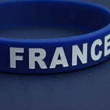 2 Bracelet Silicone France Tricolore · Accessoire Supporter