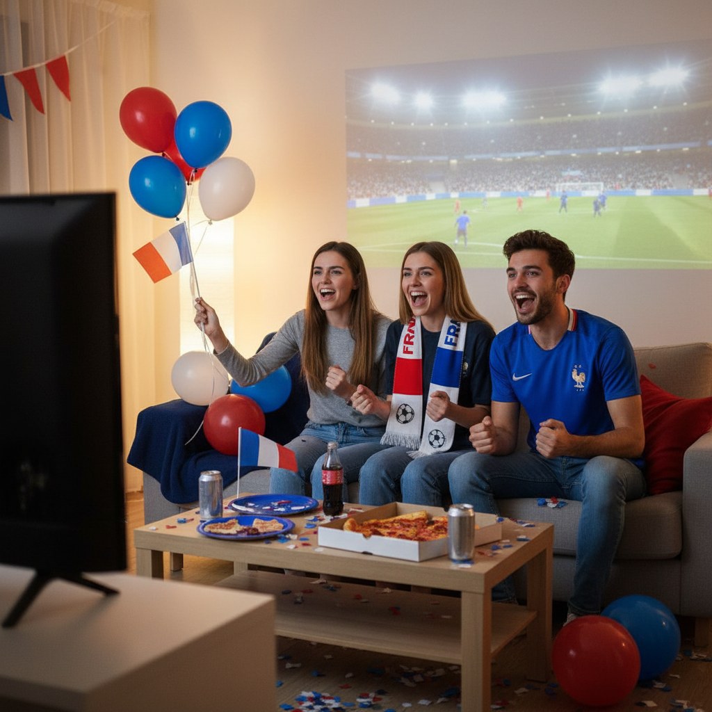 Écharpe Supporter France · Football Tricolore