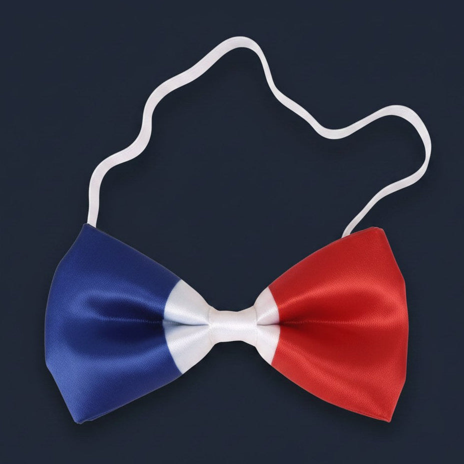 Nœud Papillon Tricolore Supporter France