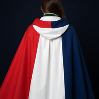 Cape Drapeau France à Capuche — accessoire supporter équipe de France
