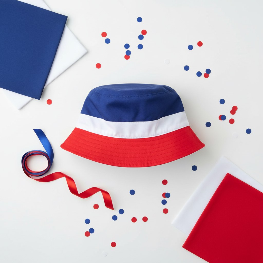 Bob Tricolore Supporter France · Chapeau Soirée Match