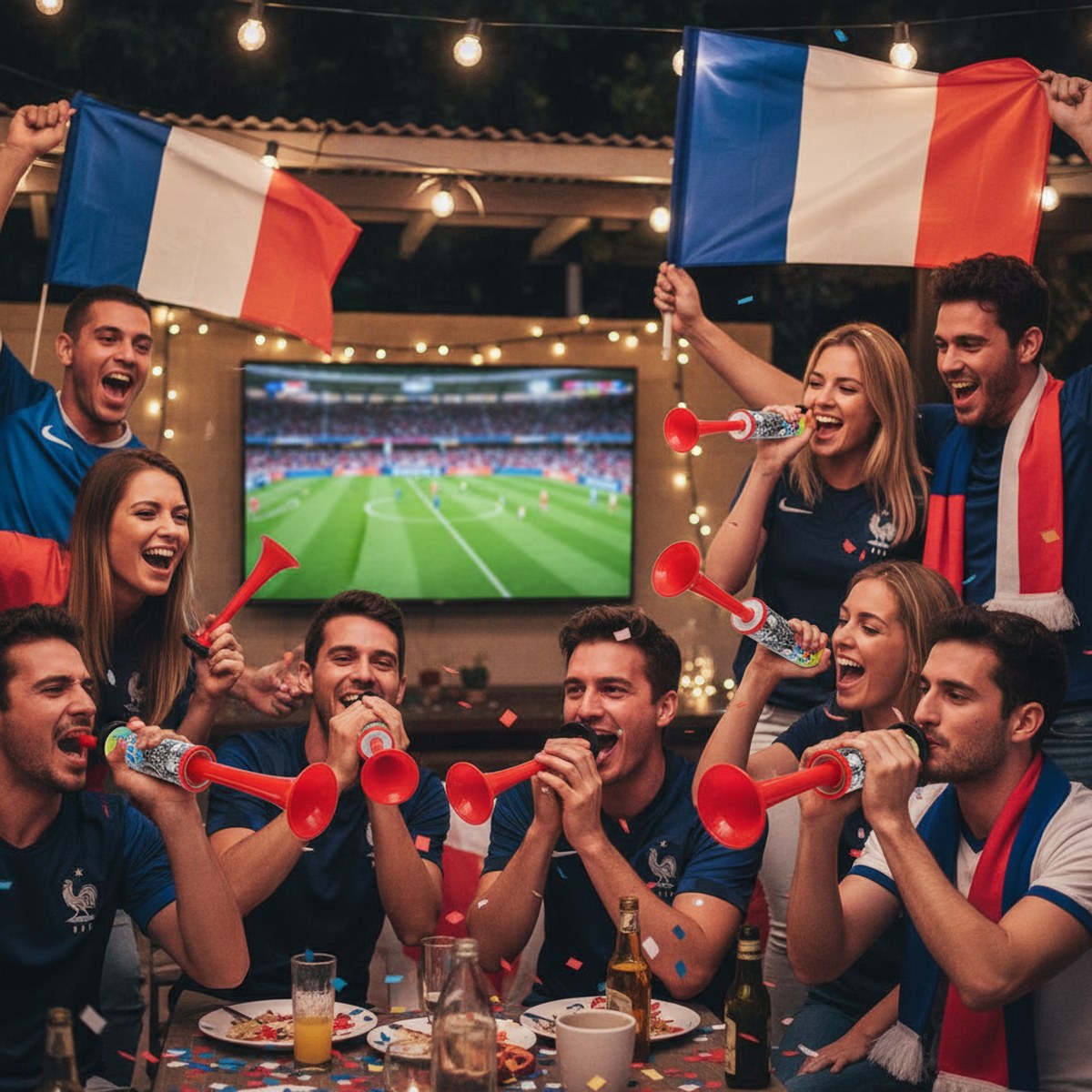 Corne de Supporter · Ambiance Soirée Stade