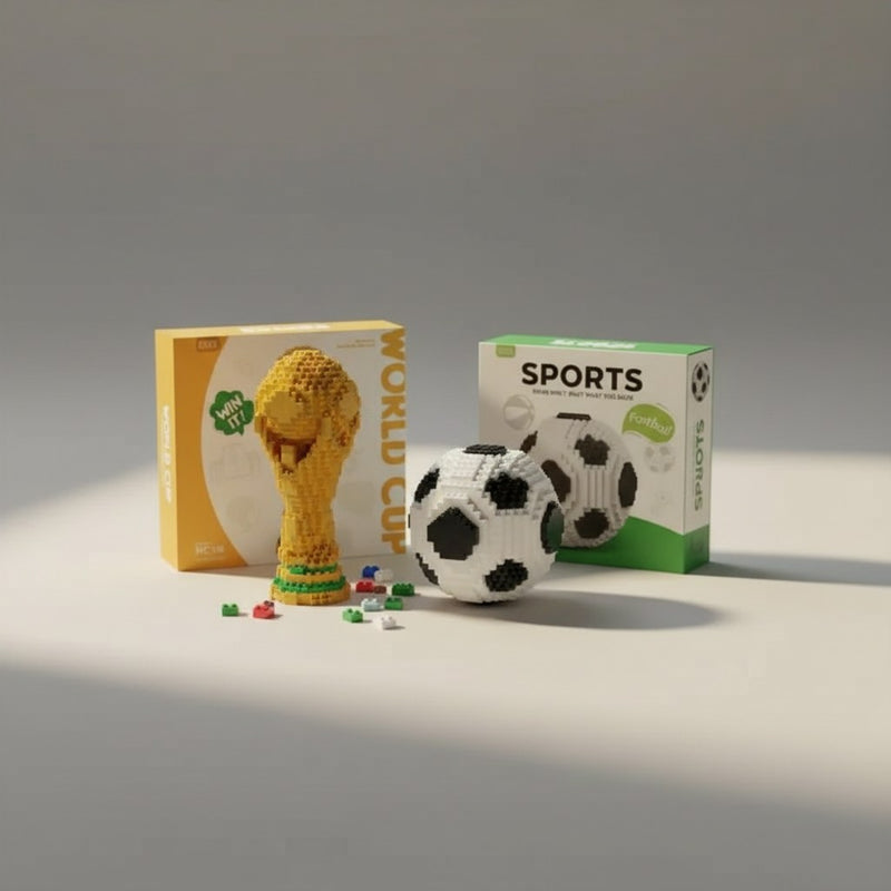 Mini Trophée Briques Football · Collector Supporter