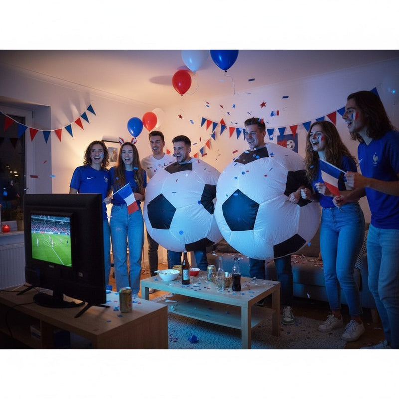 Costume Gonflable Footballeur · Déguisement Supporter