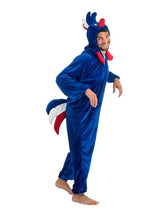 Déguisement Coq Gaulois Tricolore · Combinaison Supporter France