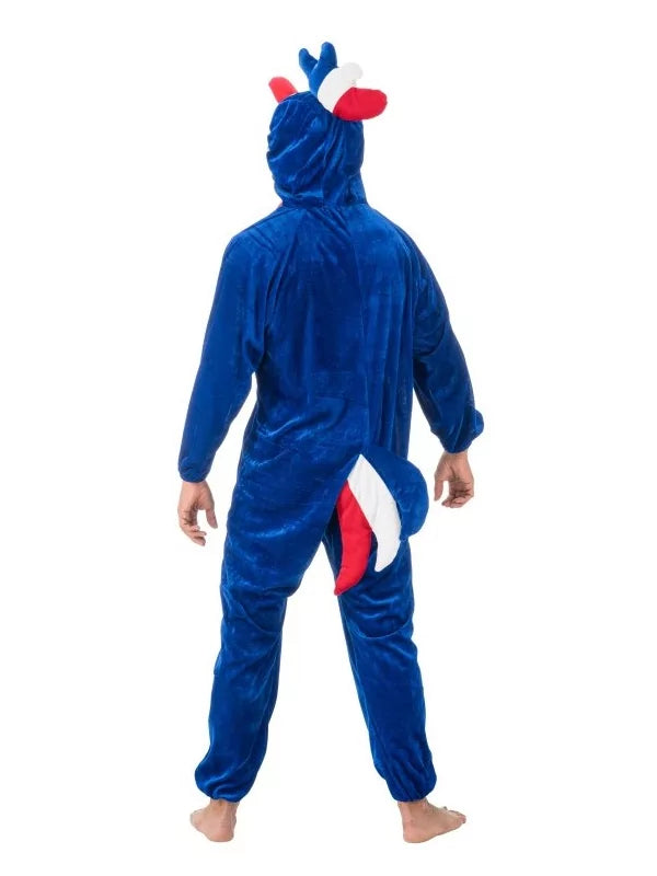 Déguisement Coq Gaulois Tricolore · Combinaison Supporter France