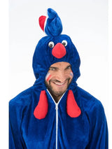 Déguisement Coq Gaulois Tricolore · Combinaison Supporter France