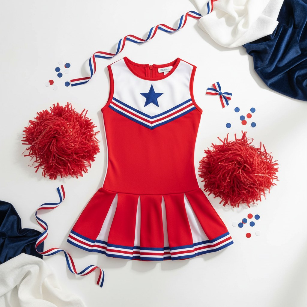 Déguisement Cheerleader · Accessoire Fête Enfant