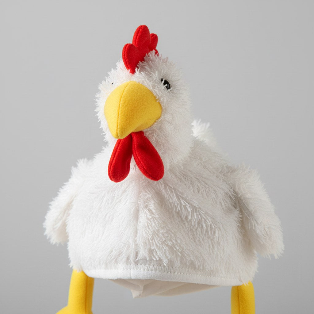Chapeau Poulet Supporter · Accessoire Soirée Humoristique