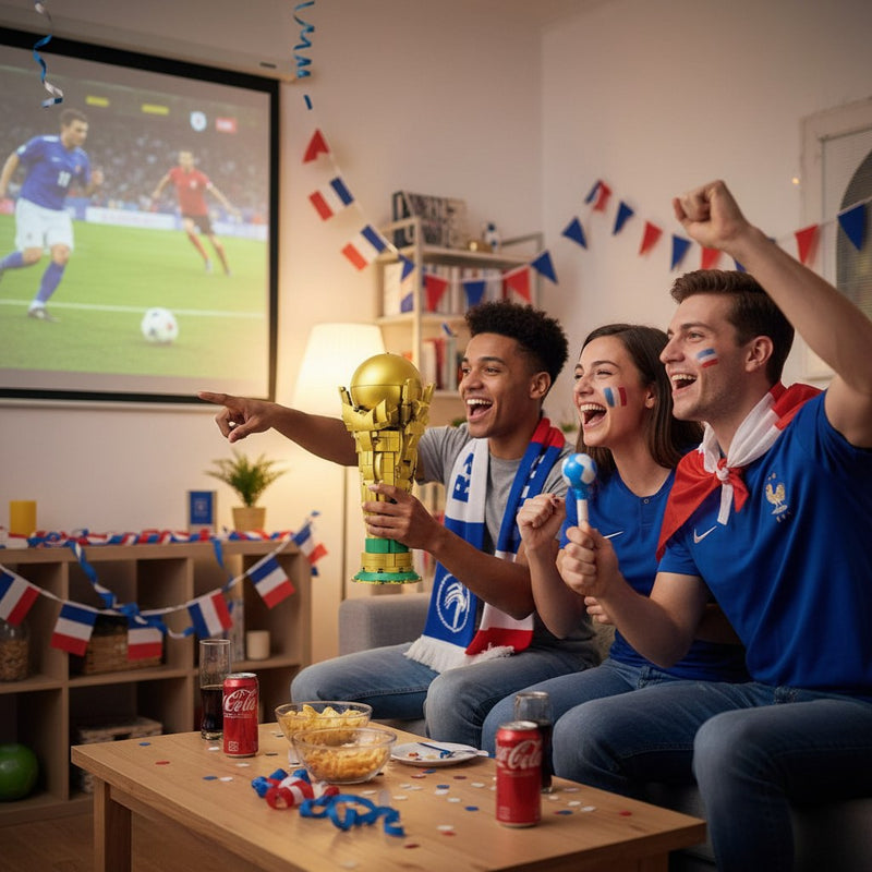 Trophée Football Briques · Collector Adulte
