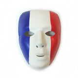Masque Supporter Tricolore France · Accessoire Soirée