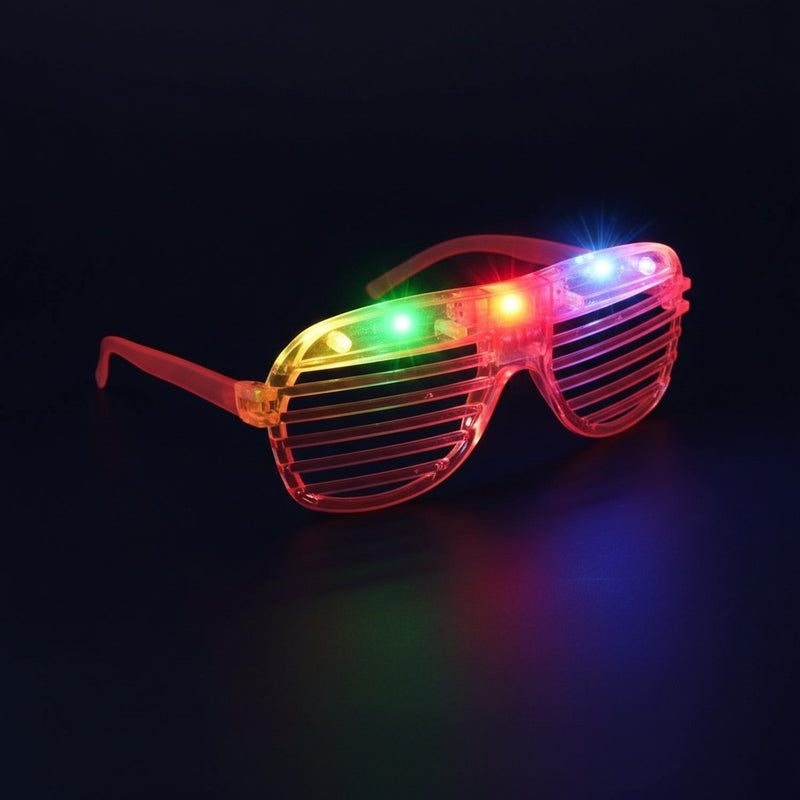 Lunettes LED Fluo · Accessoire Soirée Supporter