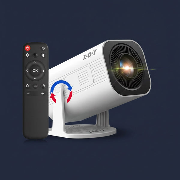 Mini Projecteur 4K WiFi · Match et Cinéma à la Maison