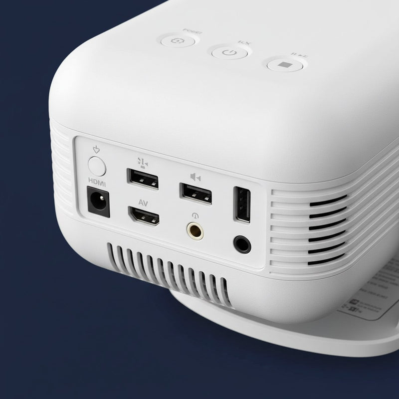 Mini Projecteur 4K WiFi · Match et Cinéma à la Maison