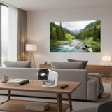 Mini Projecteur 4K WiFi · Match et Cinéma à la Maison