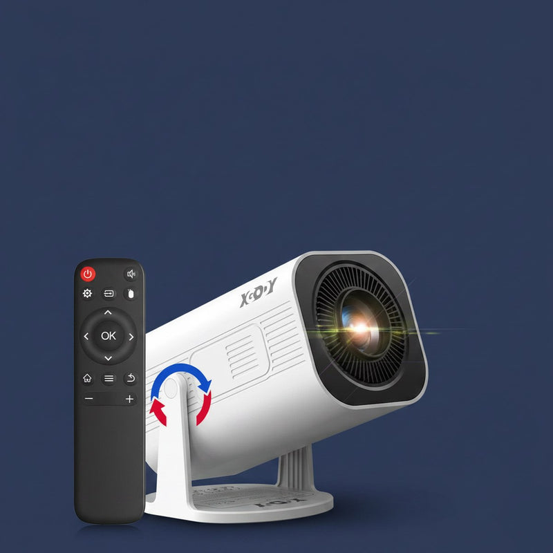 Mini Projecteur 4K WiFi · Match et Cinéma à la Maison